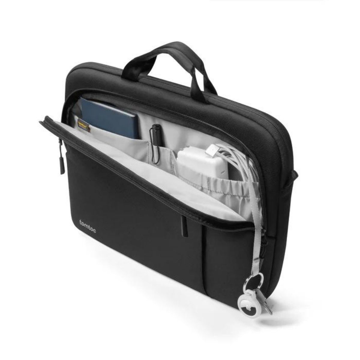 TOMTOC MALETÍN DELGADO DEFENDER-A30 PARA MACBOOK 14' - NEGRO - 5