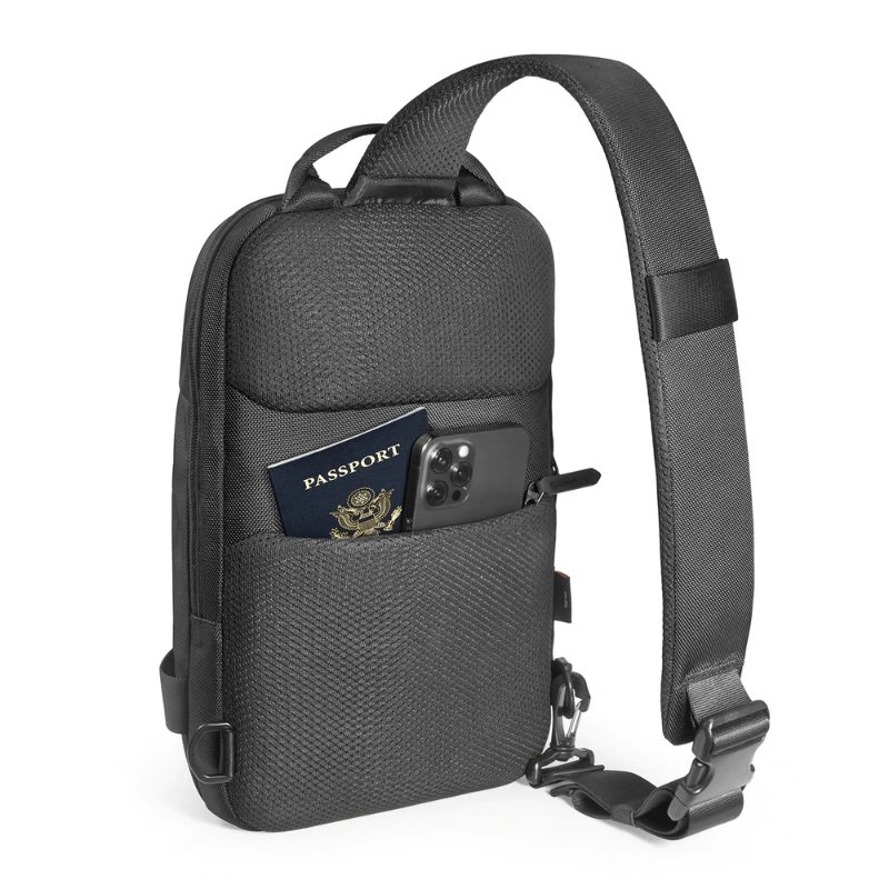 TOMTOC BOLSO SLING NAVIGATOR-T24 PARA IPAD PRO 11″ - NEGRO - 3