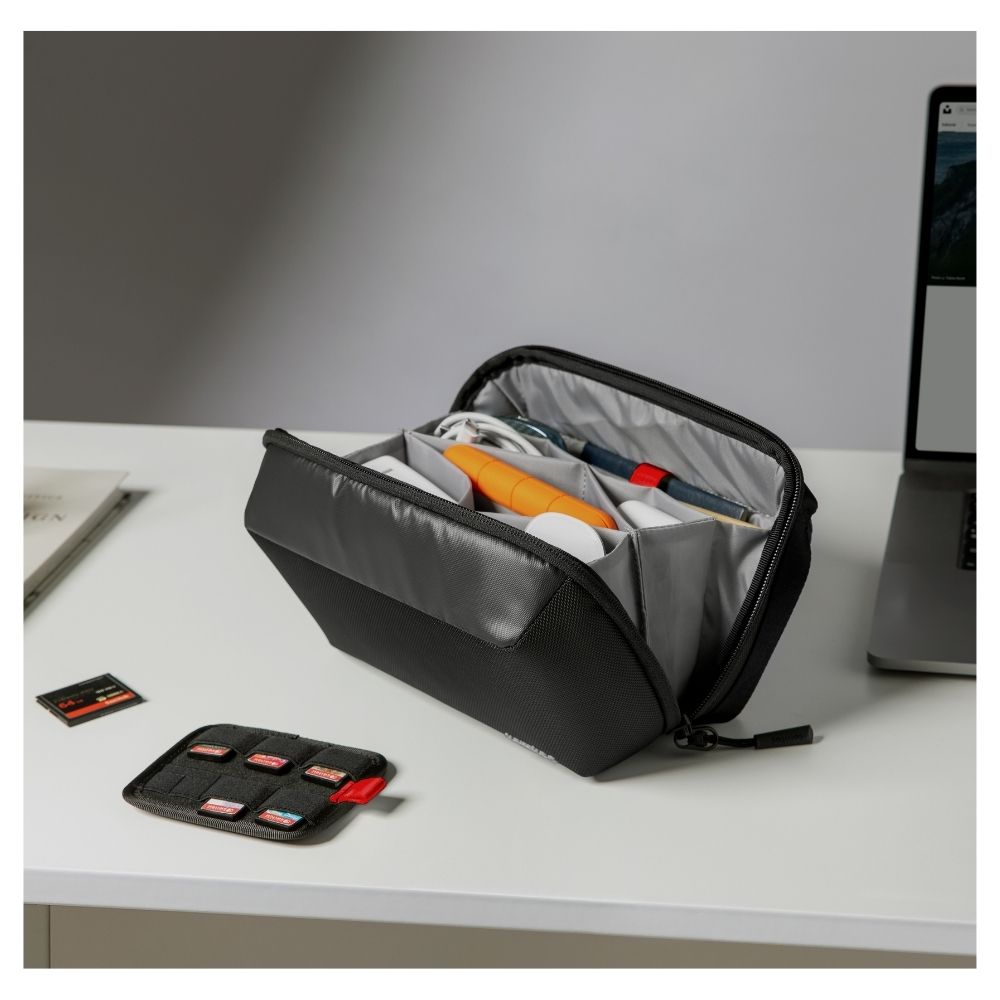 ESTUCHE TOMTOC ORGANIZADOR DE ACCESORIOS NAVIGATOR-T13 2.4L NEGRO - 6