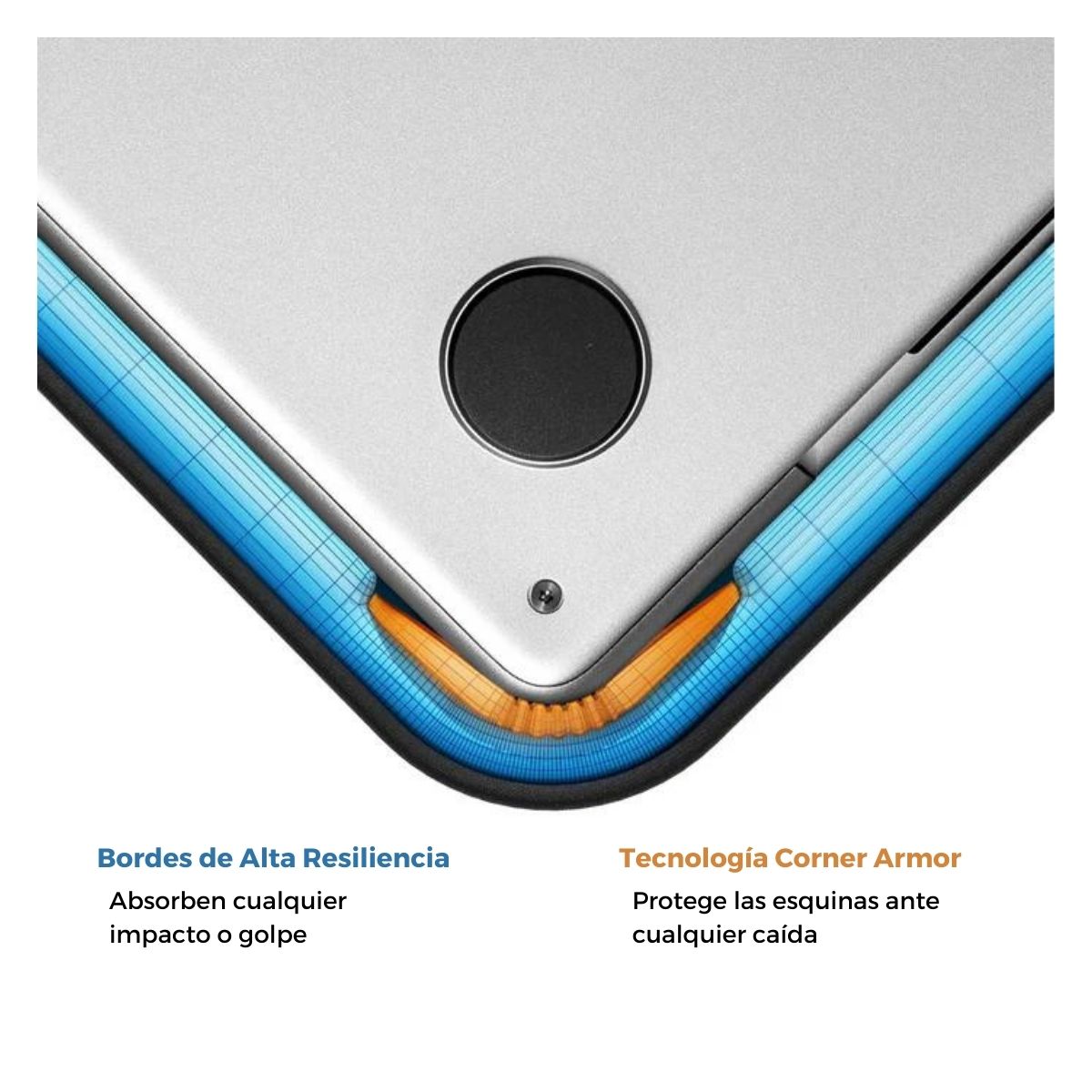 TOMTOC MALETÍN DEFENDER-A22 PARA NOTEBOOK 15.6' - GRIS - 7