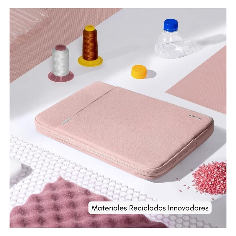 TOMTOC FUNDA DEFENDER-A13 PARA MACBOOK AIR M3/M2/M1 DE 13' - ROSADO - 7