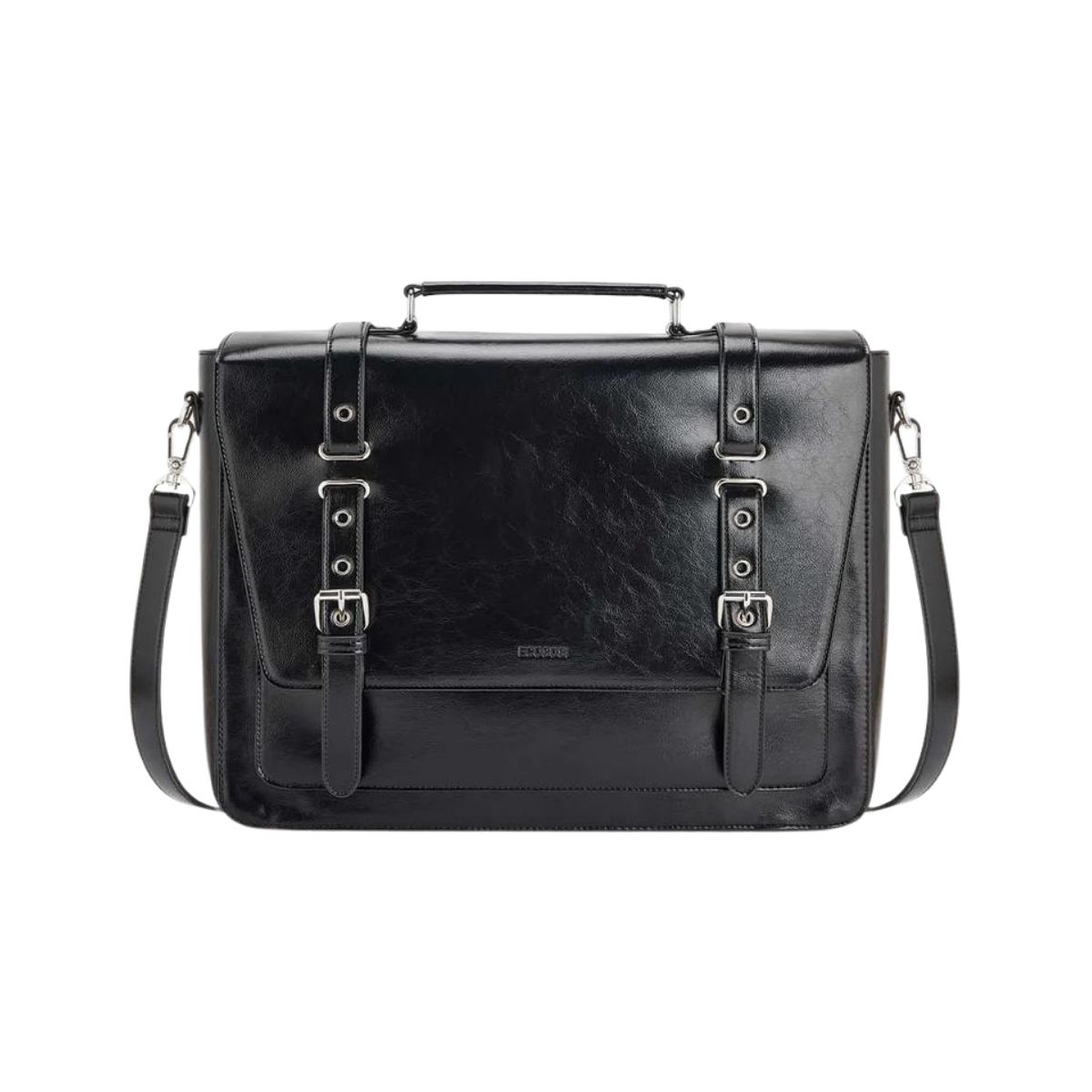 ECOSUSI MALETÍN Y MOCHILA VICTOR PARA NOTEBOOK 15,6” - NEGRO - 1