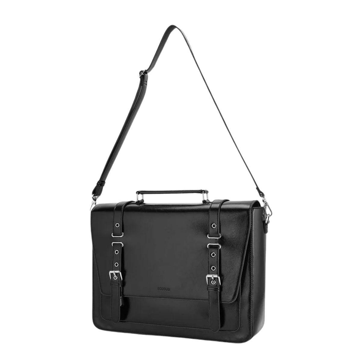 ECOSUSI MALETÍN Y MOCHILA VICTOR PARA NOTEBOOK 15,6” - NEGRO - 3