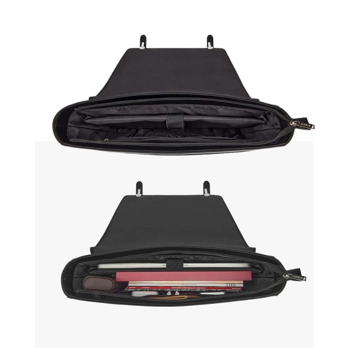 ECOSUSI MALETÍN Y MOCHILA VICTOR PARA NOTEBOOK 15,6” - NEGRO - 6