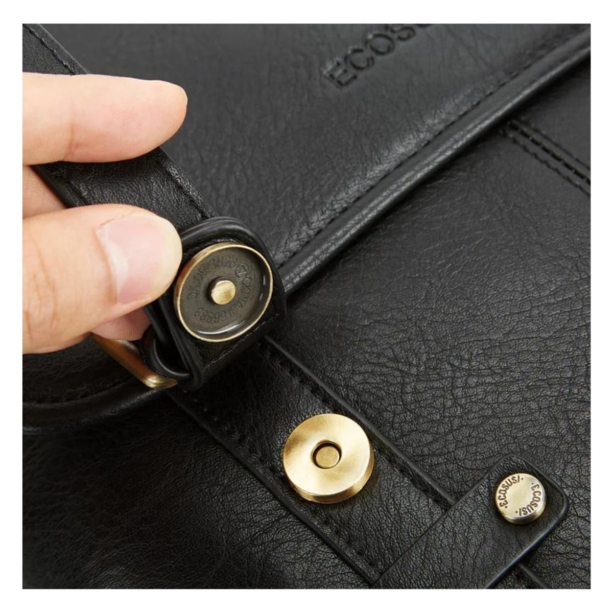 ECOSUSI MOCHILA SCARLETT PARA NOTEBOOK 15,6” - NEGRO - 5