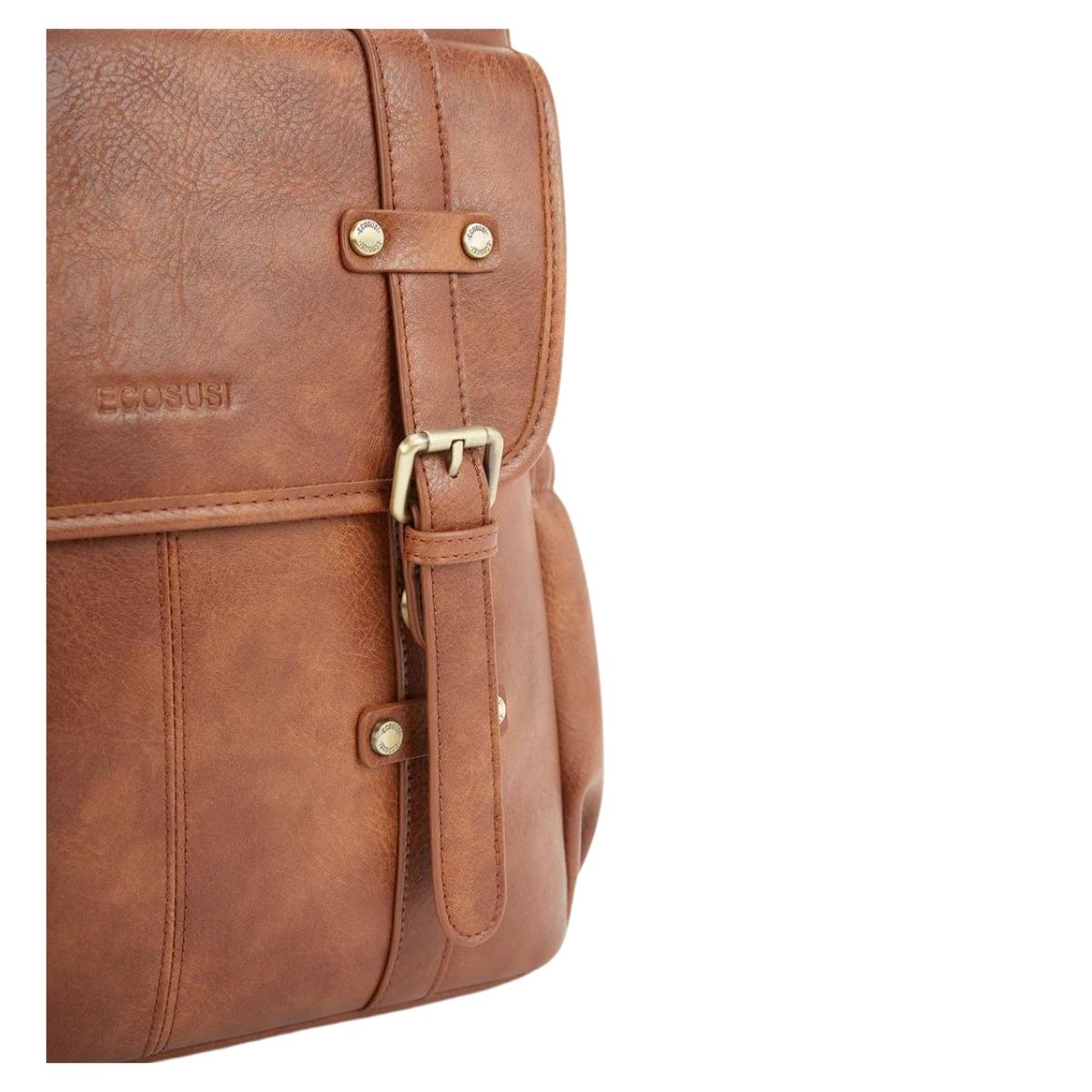 ECOSUSI MOCHILA SCARLETT PARA NOTEBOOK 15,6” - MARRÓN - 5