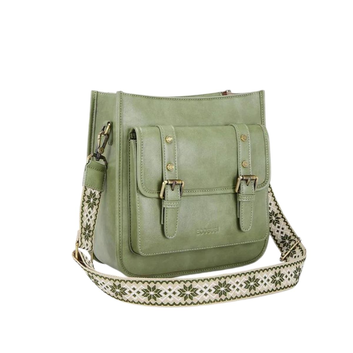 ECOSUSI BOLSO MENSAJERO SOPHIE PARA TABLET 11' - VERDE - 3