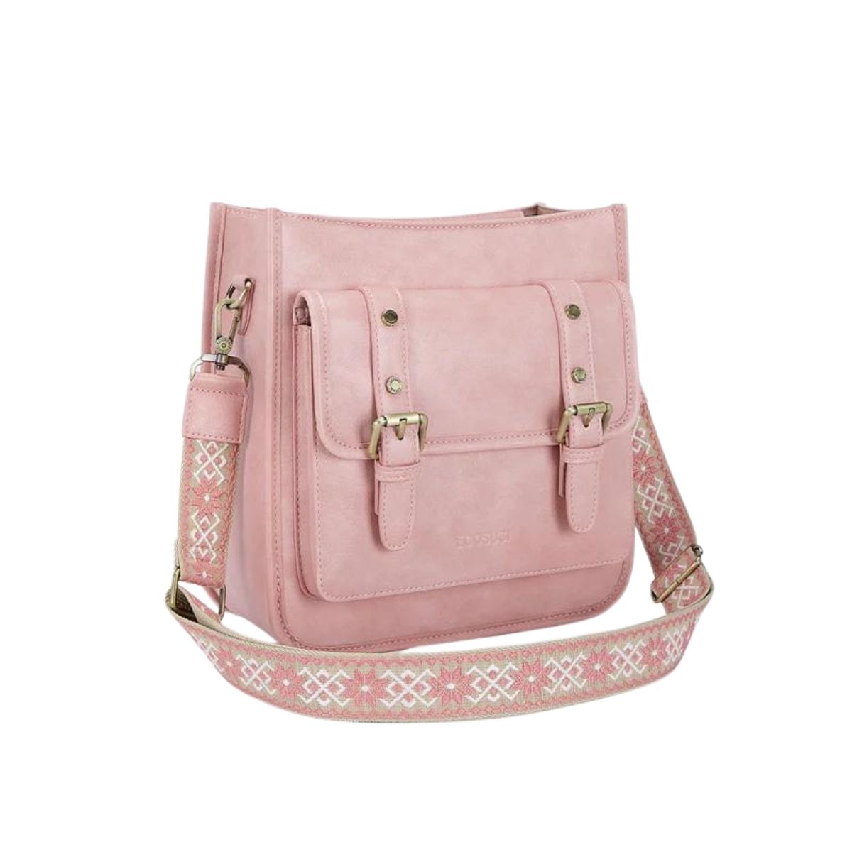 BOLSO MENSAJERO ECOSUSI SOPHIE PARA TABLET 11' ROSADO - 3
