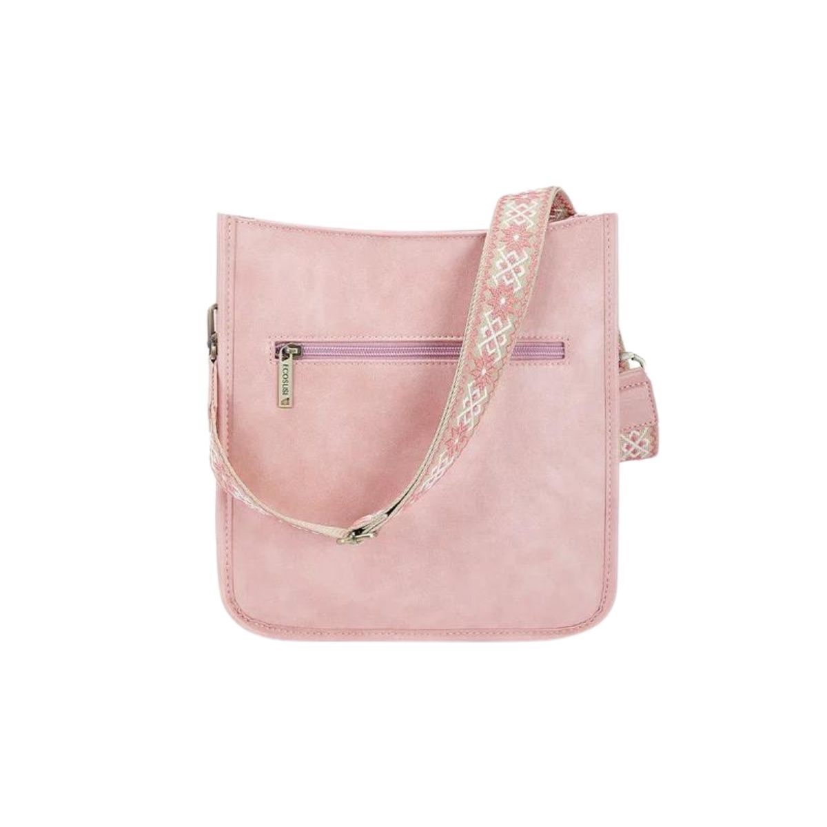 BOLSO MENSAJERO ECOSUSI SOPHIE PARA TABLET 11' ROSADO - 6