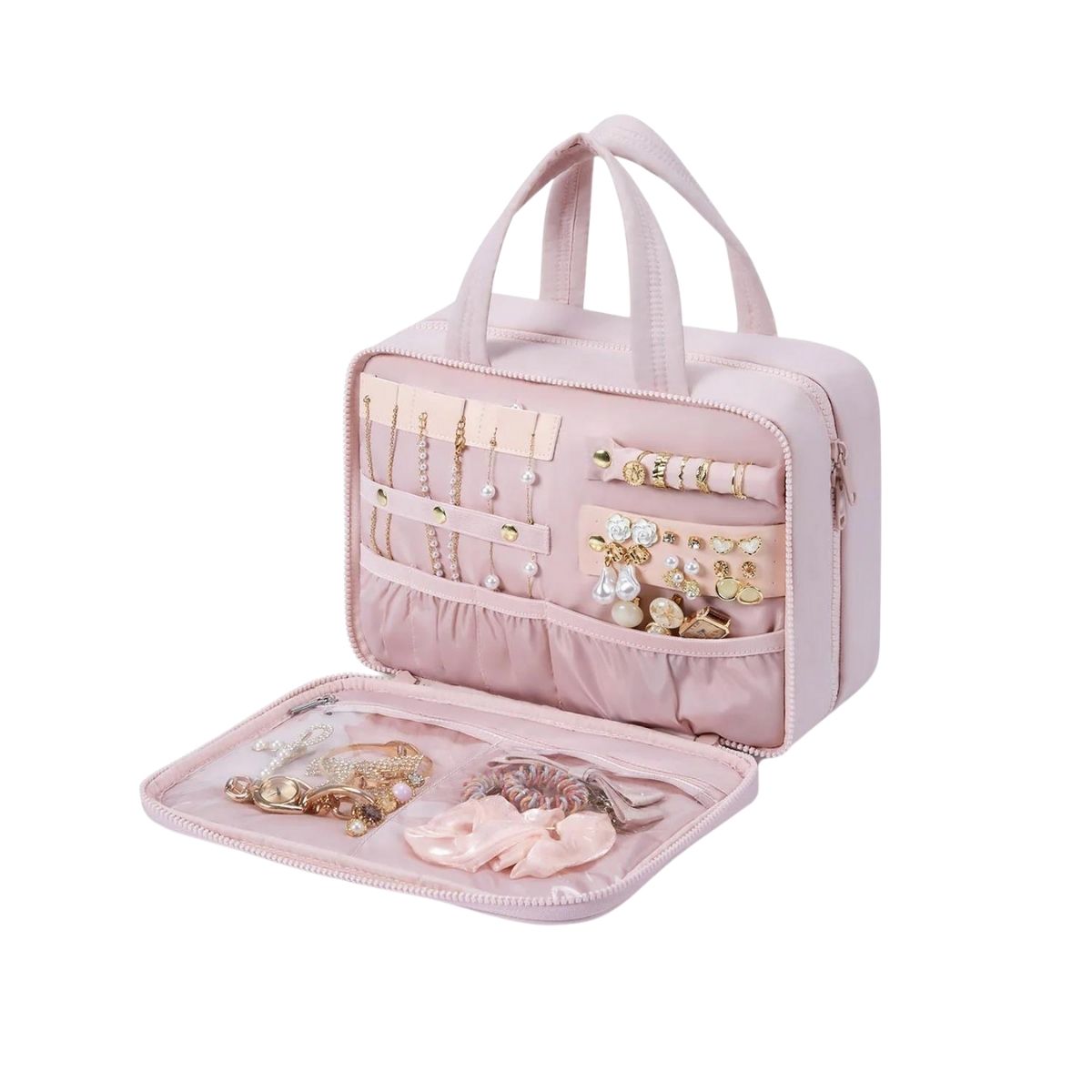 Bagsmart Neceser Multifuncional Spacesaver Colgante Mediano Rosado - 6
