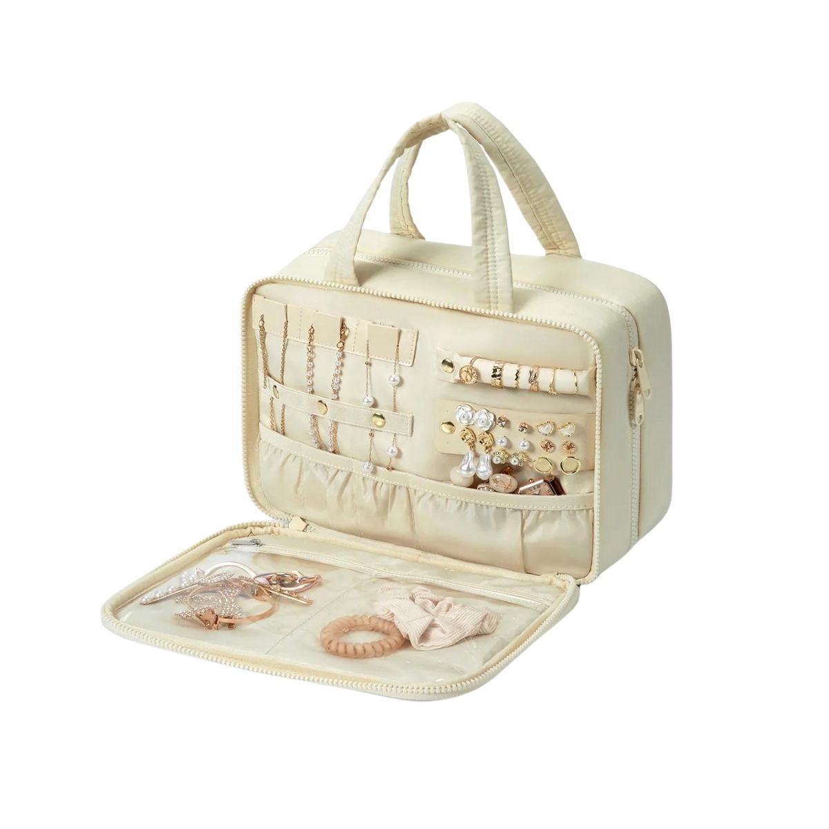 Bagsmart Neceser Multifuncional Spacesaver Colgante Mediano Beige - 6