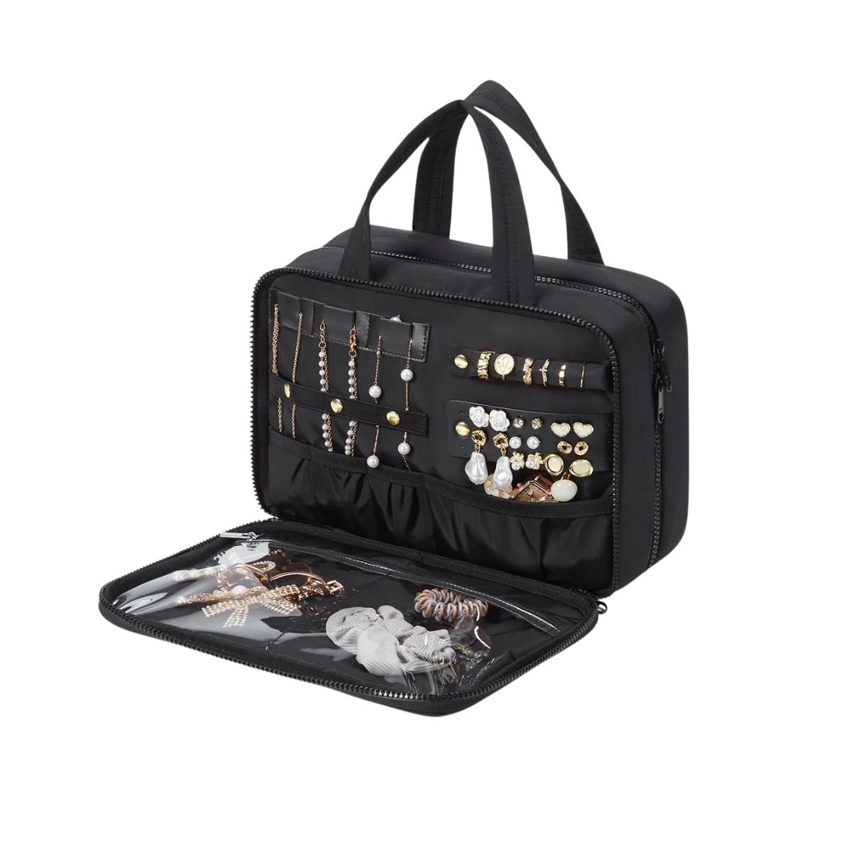 Bagsmart Neceser Multifuncional Spacesaver Colgante Mediano Negro - 6