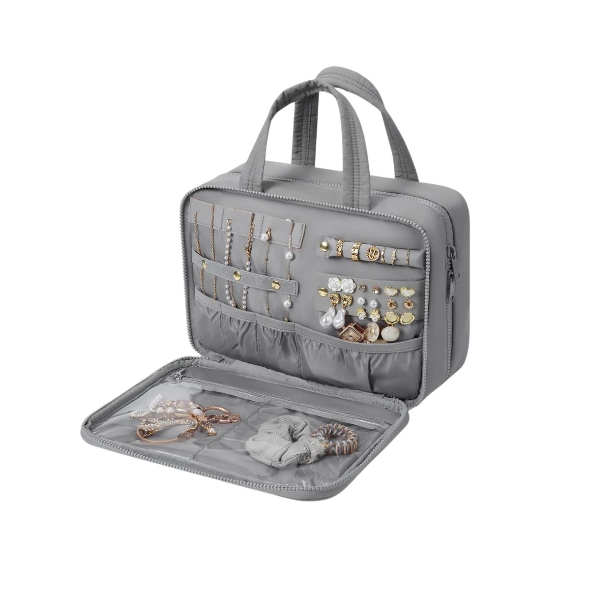 Bagsmart Neceser Multifuncional Spacesaver Colgante Mediano Gris - 6