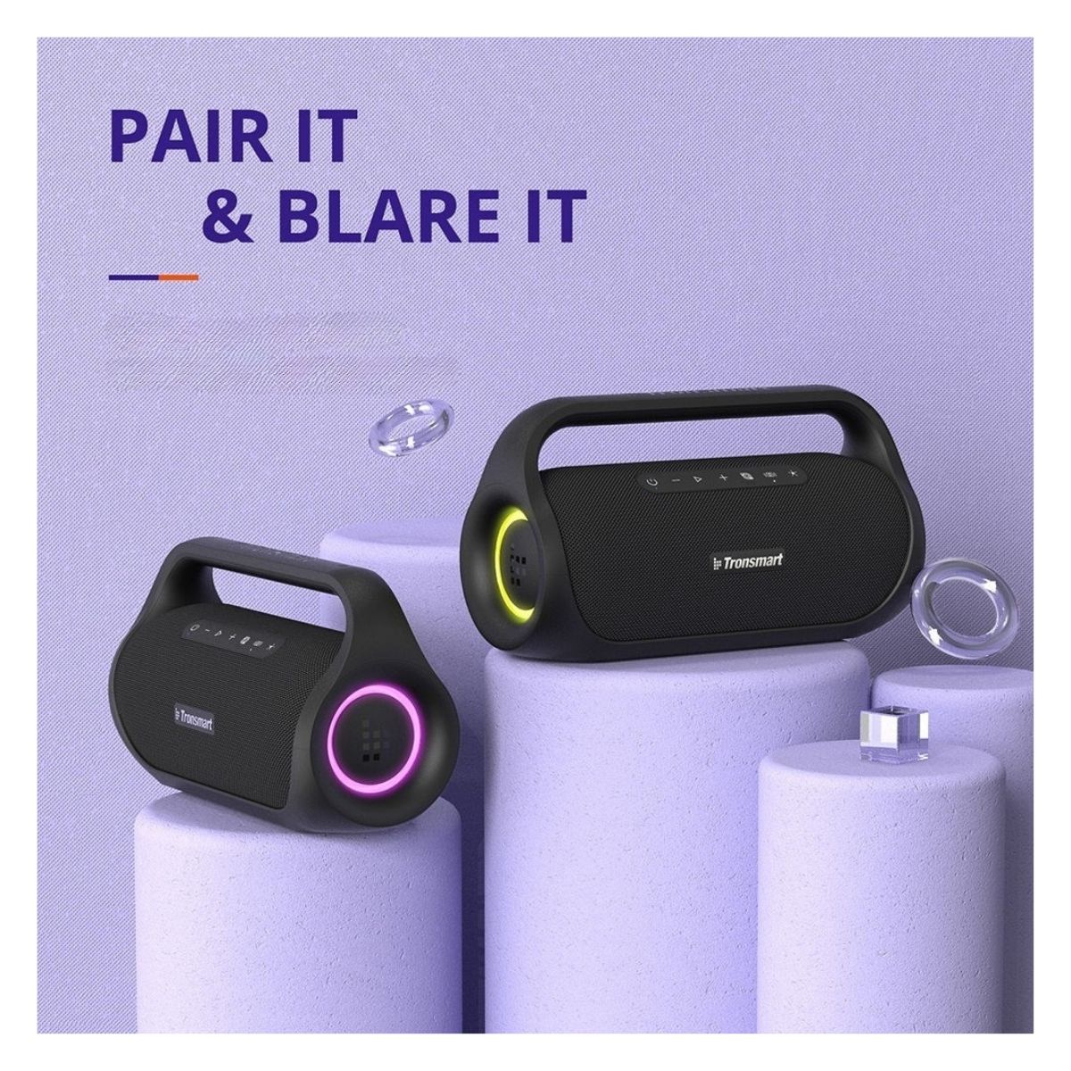 PARLANTE TRONSMART BANGMINIBLACK PORTÁTIL PARA FIESTAS BANG MINI NEGRO - 3