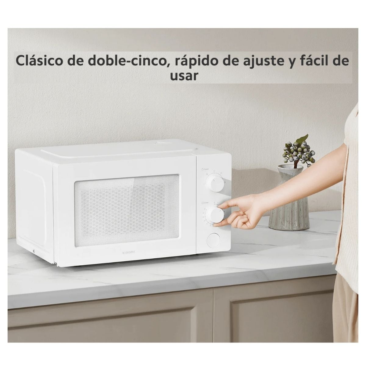 XIAOMI HORNO MICROONDAS 20L 700W BLANCO - 5