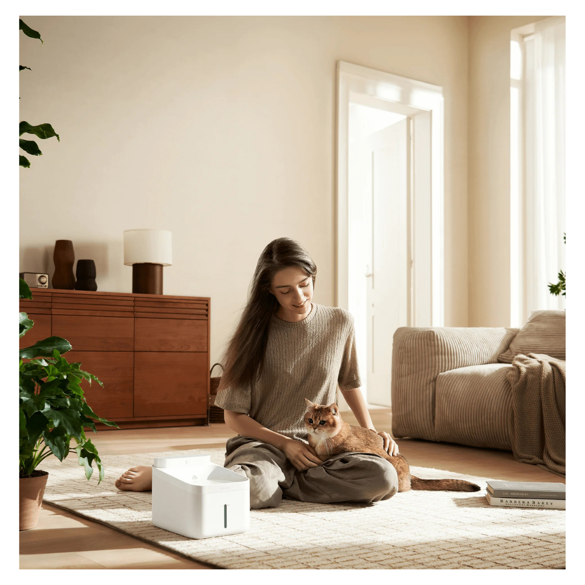 XIAOMI BEBEDERO PARA MASCOTAS 3L SMART PET FOUNTAIN 2 BLANCO - 2