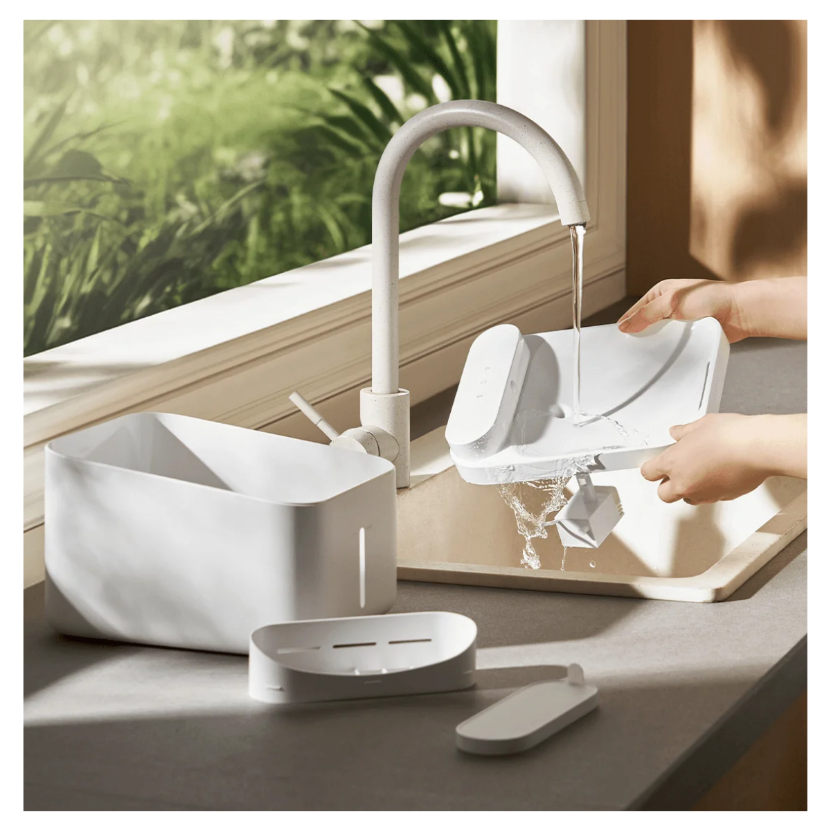 XIAOMI BEBEDERO PARA MASCOTAS 3L SMART PET FOUNTAIN 2 BLANCO - 7