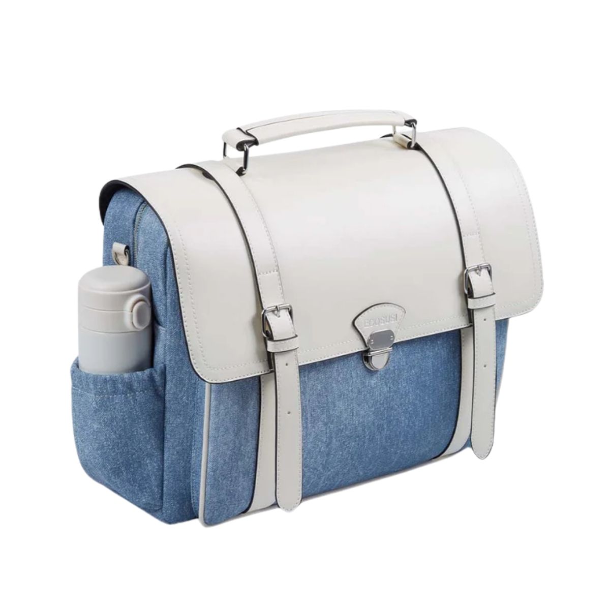 ECOSUSI MALETÍN INSPIRACIÓN DENIM PARA NOTEBOOK 15.6' - AZUL - 7
