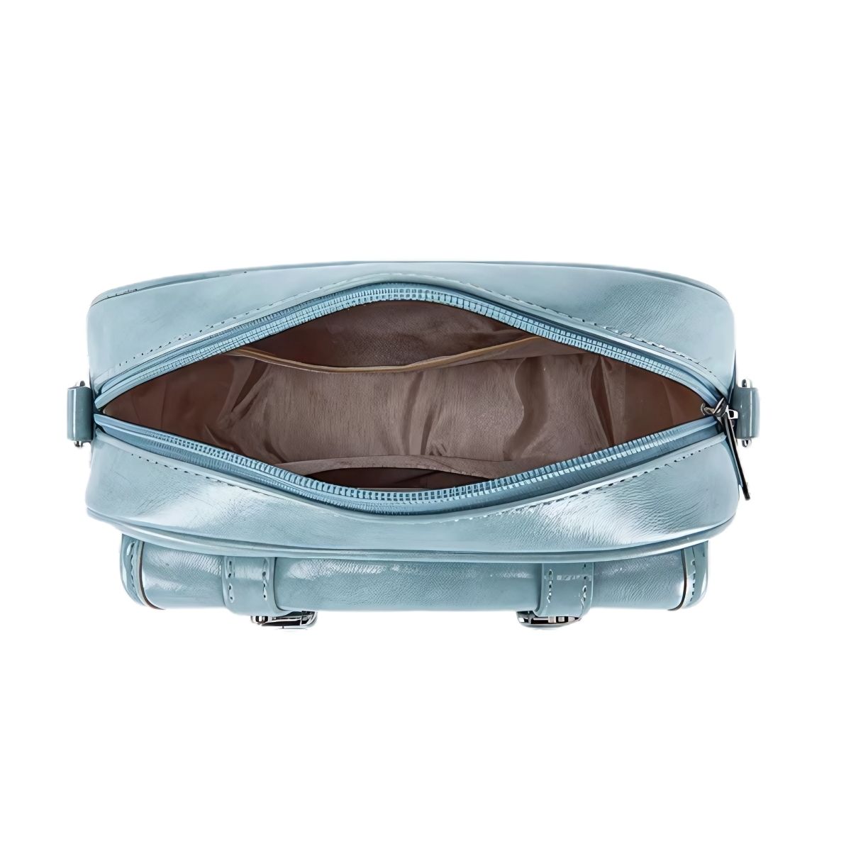 ECOUSI BOLSO MENSAJERO MIA CON CORREA ANCHA - AZUL - 4