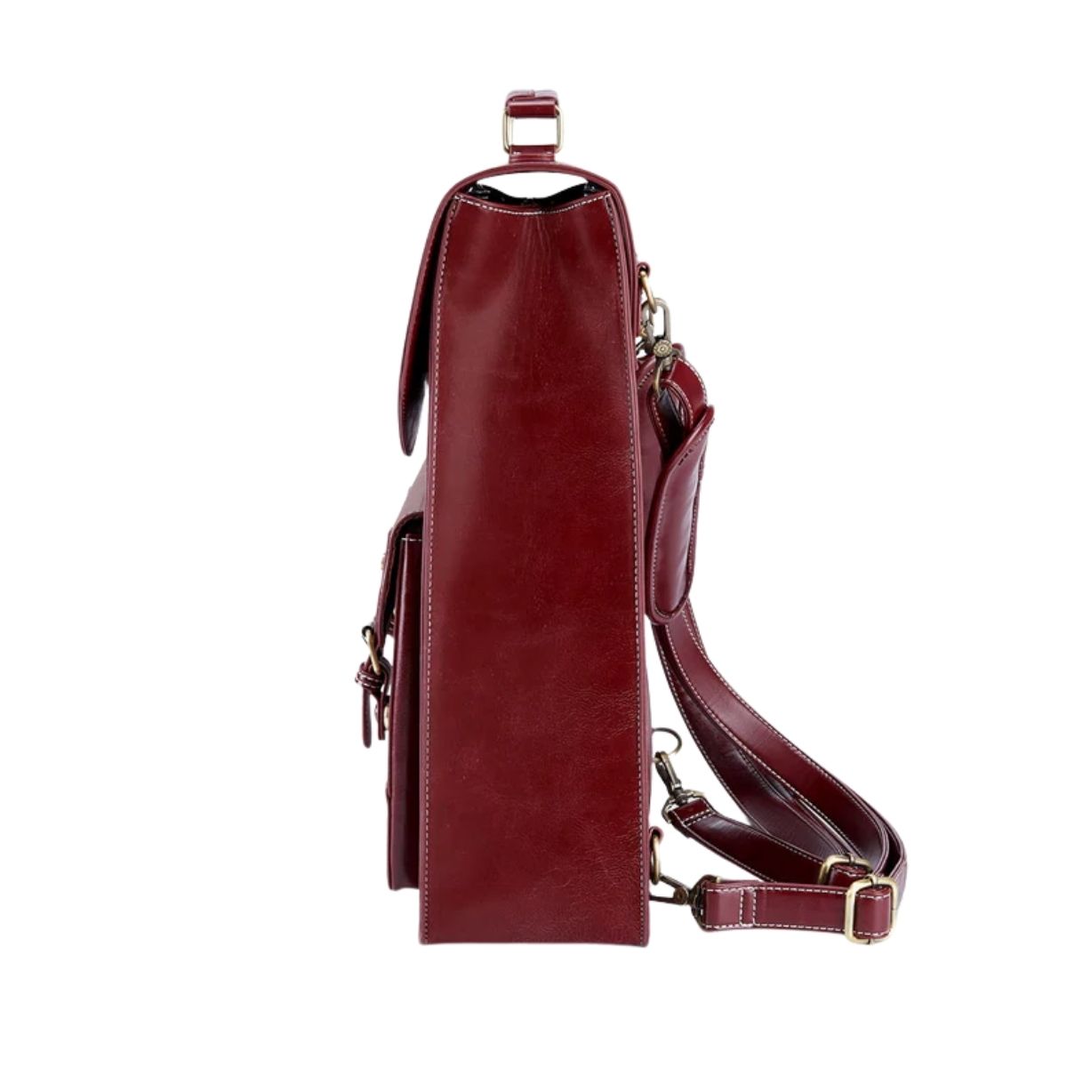 ECOSUSI MOCHILA WILDER CON REMACHES PARA NOTEBOOK 15,6' - ROJO ANGOLA - 4