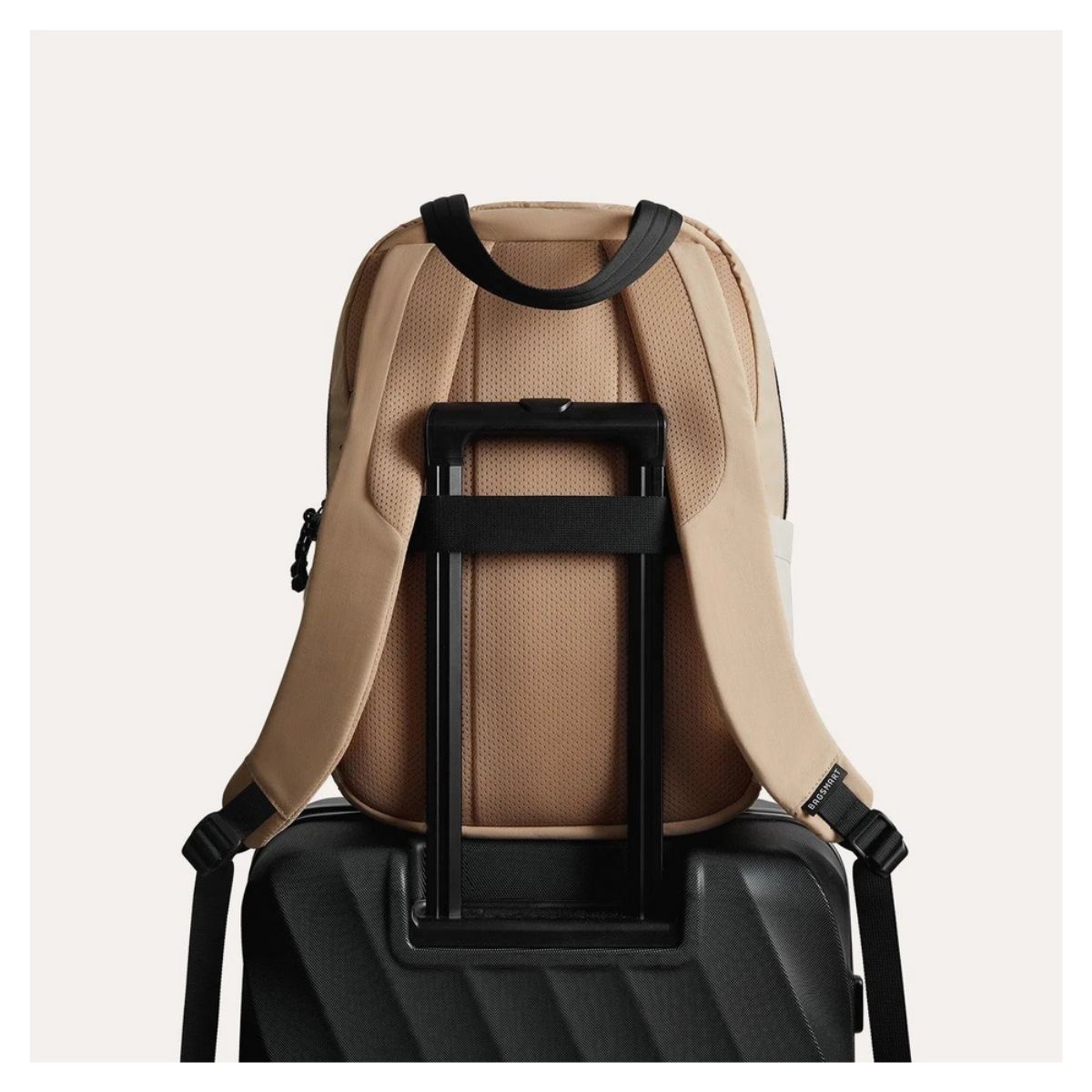 Bagsmart Mochila de Trabajo Paz 23 L para Notebook 15,6″ Arena - 6