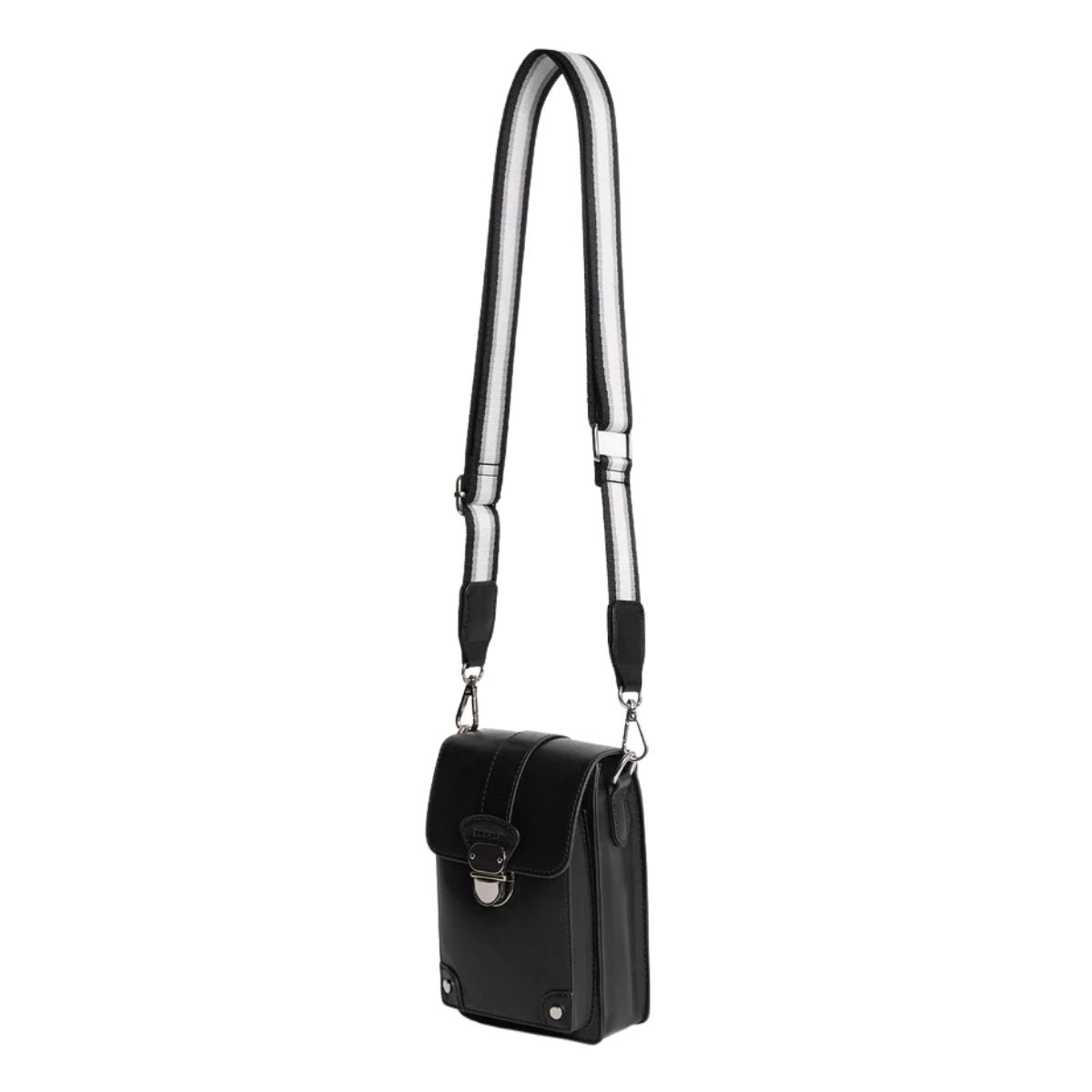 ECOSUSI BOLSO CRUZADO VINTAGE PARA TELÉFONO - NEGRO - 4