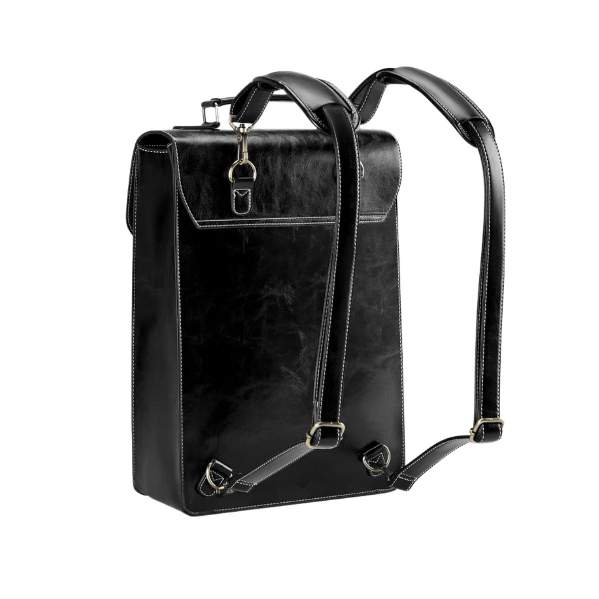 ECOSUSI MOCHILA WILDER CON REMACHES PARA NOTEBOOK 15,6' - NEGRO - 3