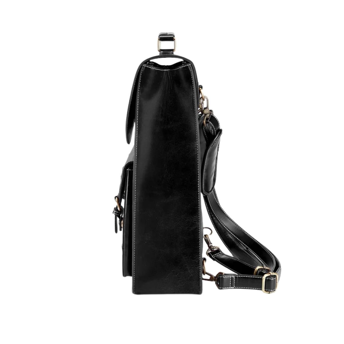 ECOSUSI MOCHILA WILDER CON REMACHES PARA NOTEBOOK 15,6' - NEGRO - 4