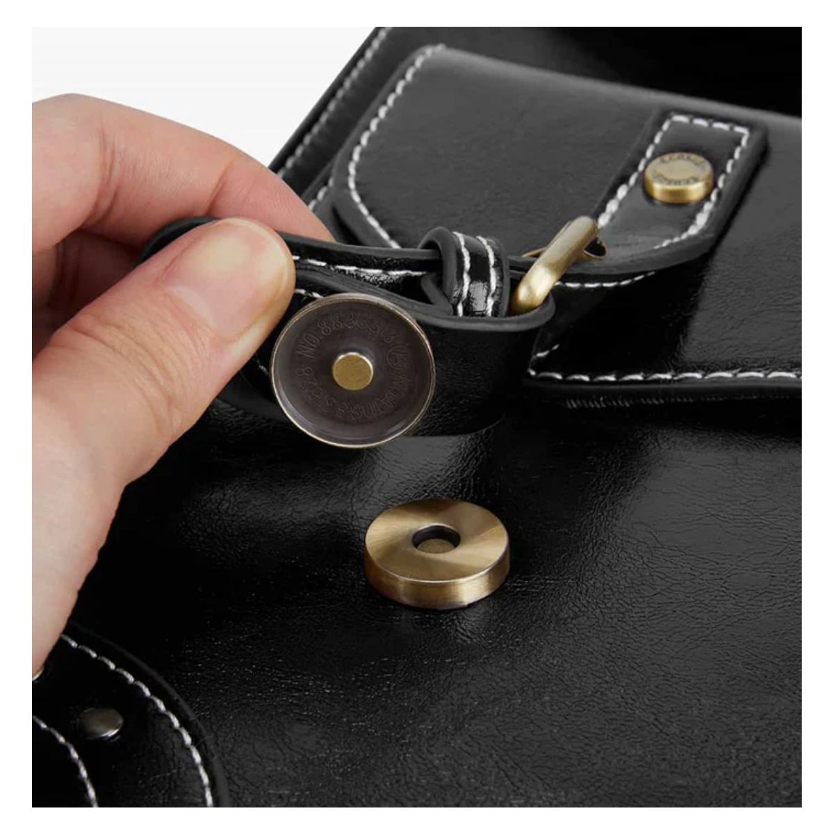 ECOSUSI MOCHILA WILDER CON REMACHES PARA NOTEBOOK 15,6' - NEGRO - 7