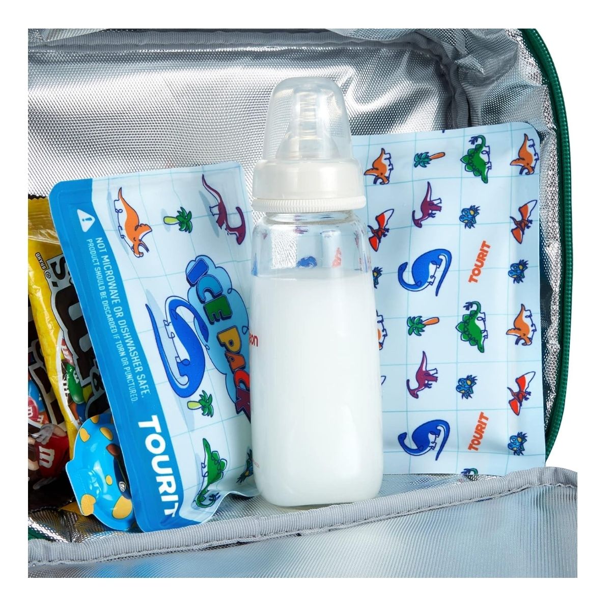 TOURIT HIELOS REUTILIZABLES PARA NIÑOS PACK X4 - 6
