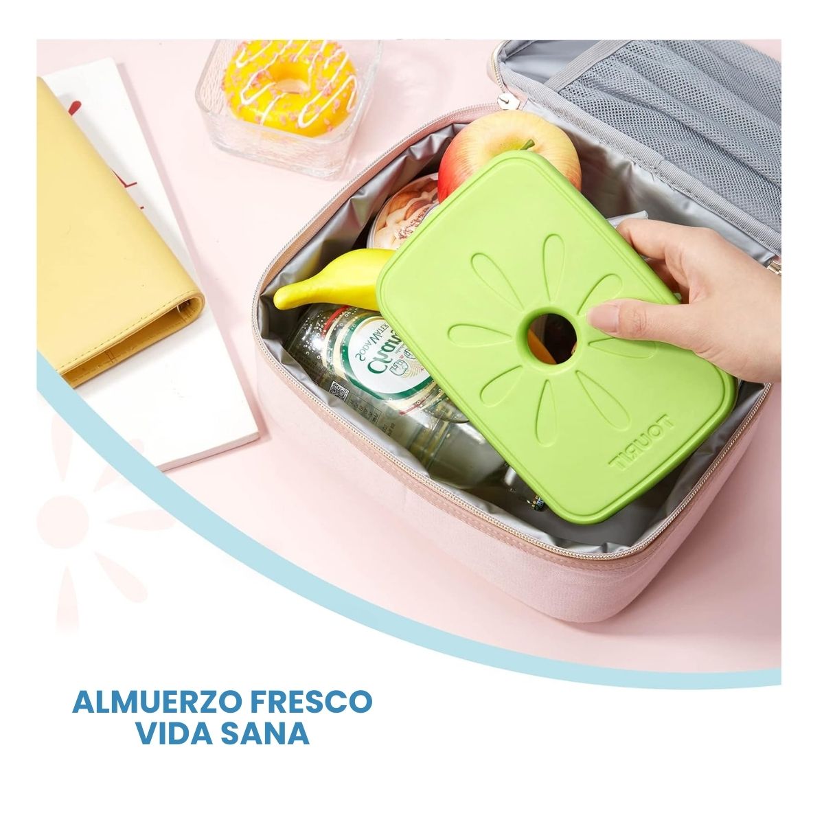 TOURIT HIELOS REUTILIZABLES PARA LONCHERAS PACK X2 - 4