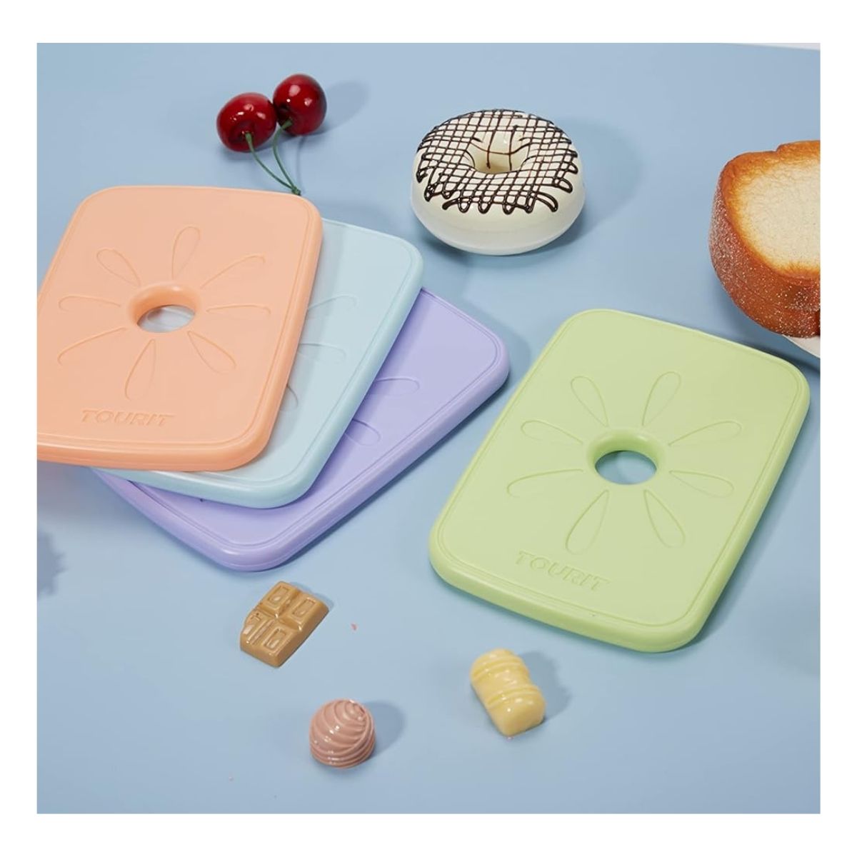 TOURIT HIELOS REUTILIZABLES PARA LONCHERAS PACK X2 - 5