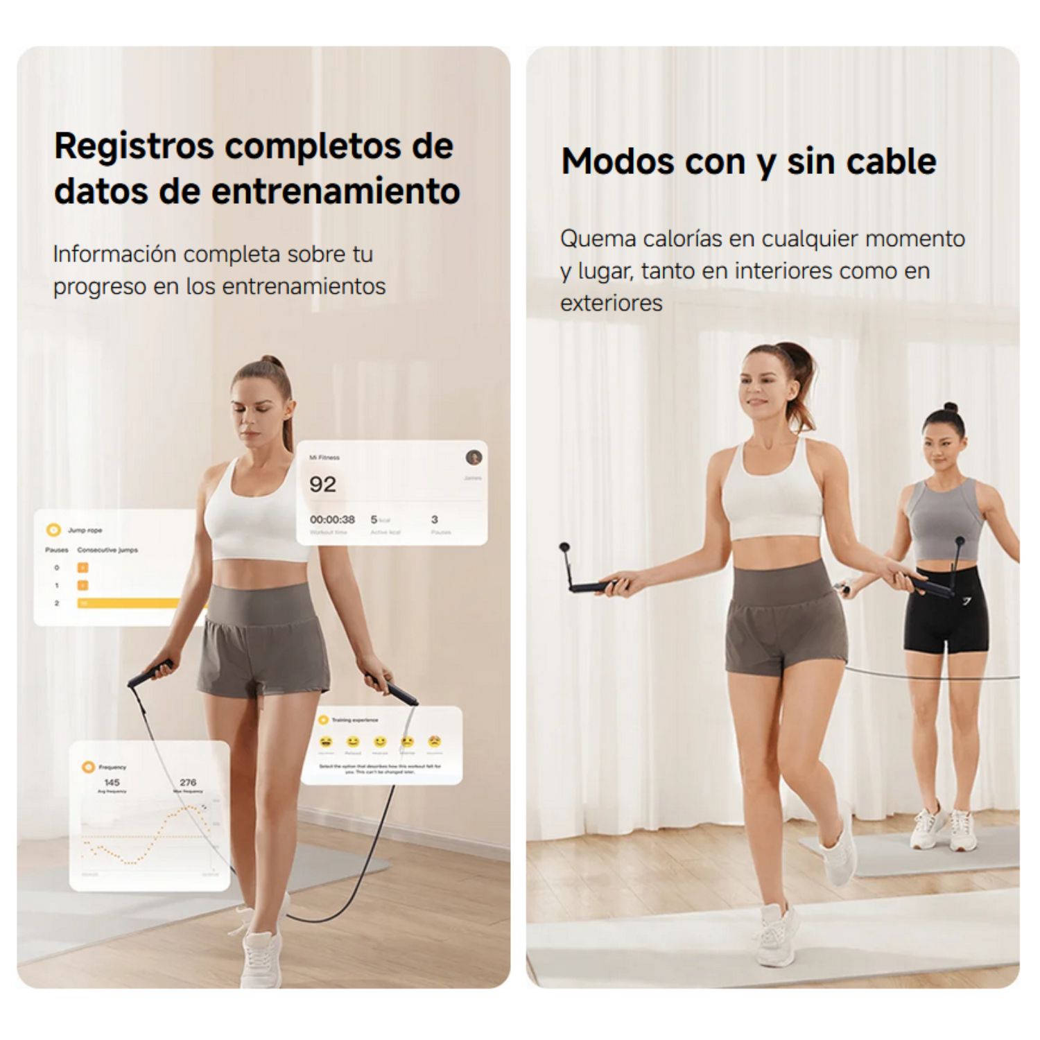 XIAOMI CUERDA PARA SALTAR INTELIGENTE CON CONTEO DE REPETICIONES - AZUL - 5