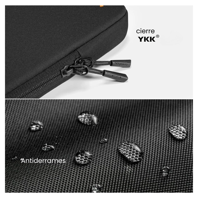 TOMTOC FUNDA DEFENDER-A13 PARA 13,5' A 14.4' - NEGRO - 7