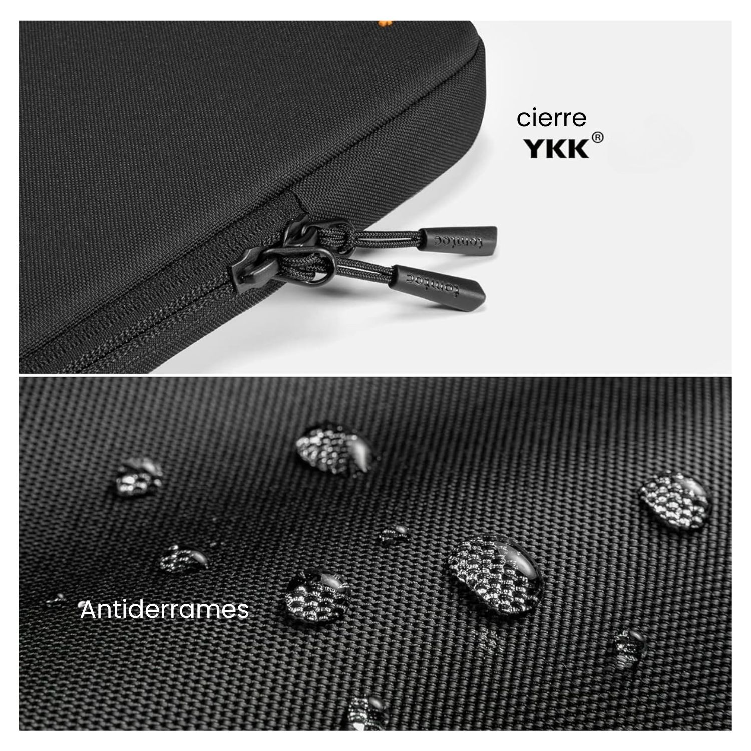 TOMTOC FUNDA DEFENDER-A13 PARA 13,5' A 14.4' - NEGRO - 7
