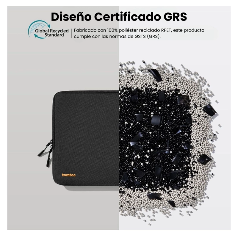 TOMTOC FUNDA DEFENDER-A13 PARA MACBOOK PRO DE 16' CON ORGANIZADOR - NEGRO - 6