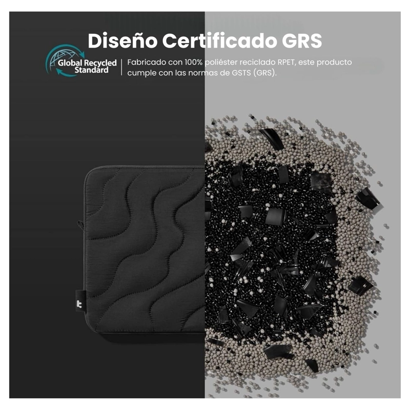 TOMTOC FUNDA TERRA-A27 PARA MACBOOK AIR 13' - NEGRO - 5