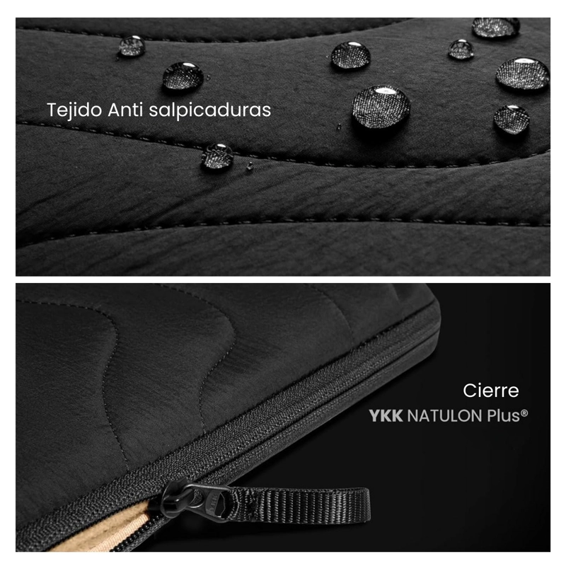 TOMTOC FUNDA TERRA-A27 PARA MACBOOK AIR 13' - NEGRO - 6