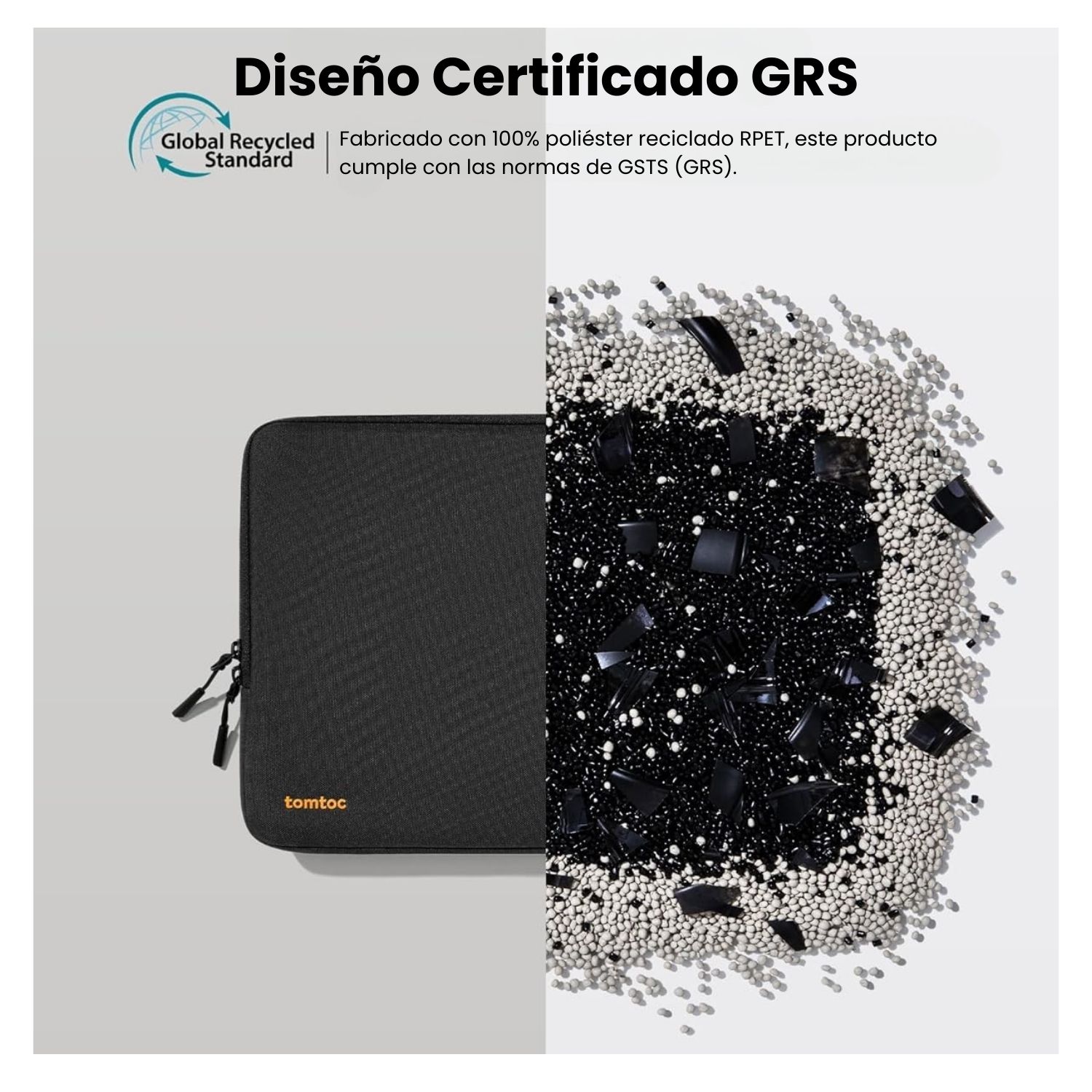 TOMTOC FUNDA DEFENDER-A13 PARA MACBOOK DE 15' - NEGRO - 6