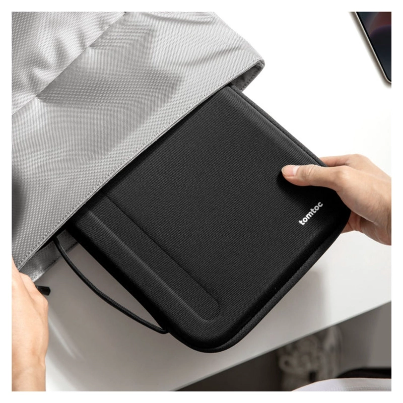 TOMTOC ESTUCHE PORTAFOLIO FANCYCASE-B06 PARA IPAD AIR/PRO DE 13' - NEGRO - 7