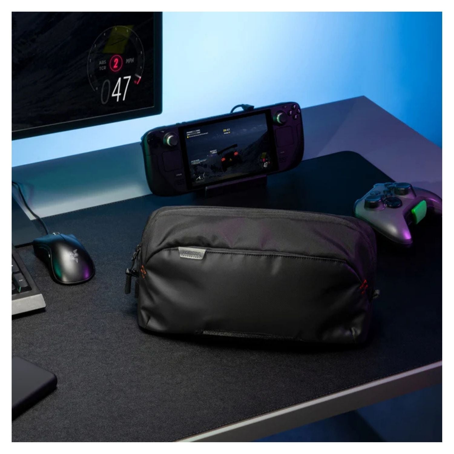 TOMTOC BOLSO DE VIAJE ARCCOS-G47 PARA STEAM DECK - NEGRO - 7