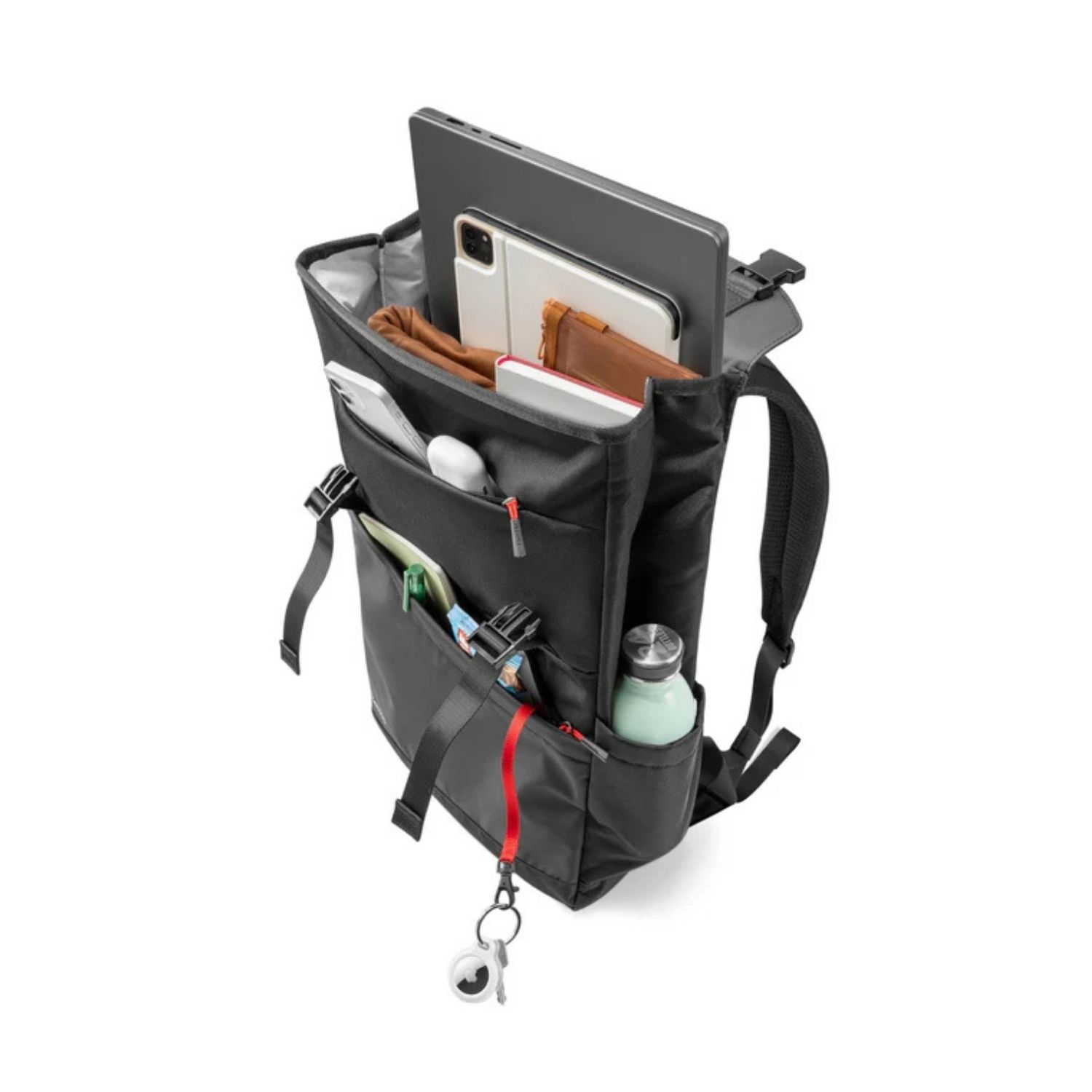 TOMTOC MOCHILA SLASH-T64 18L PARA COMPUTADOR DE 16' - NEGRO - 3