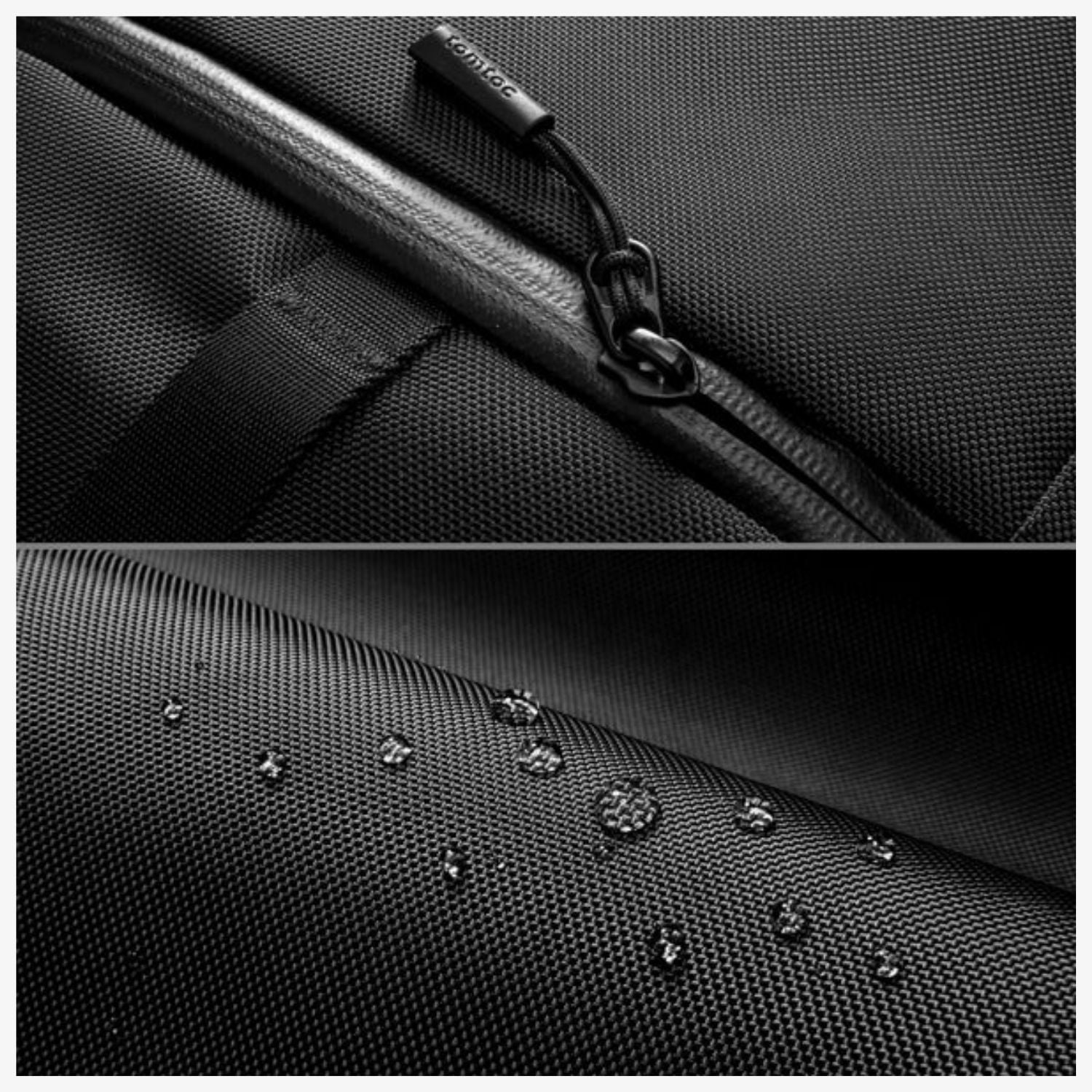 TOMTOC MOCHILA DE VIAJE NAVIGATOR-T61 L 25L-30L PARA NOTEBOOK 17,3' NEGRO - 4