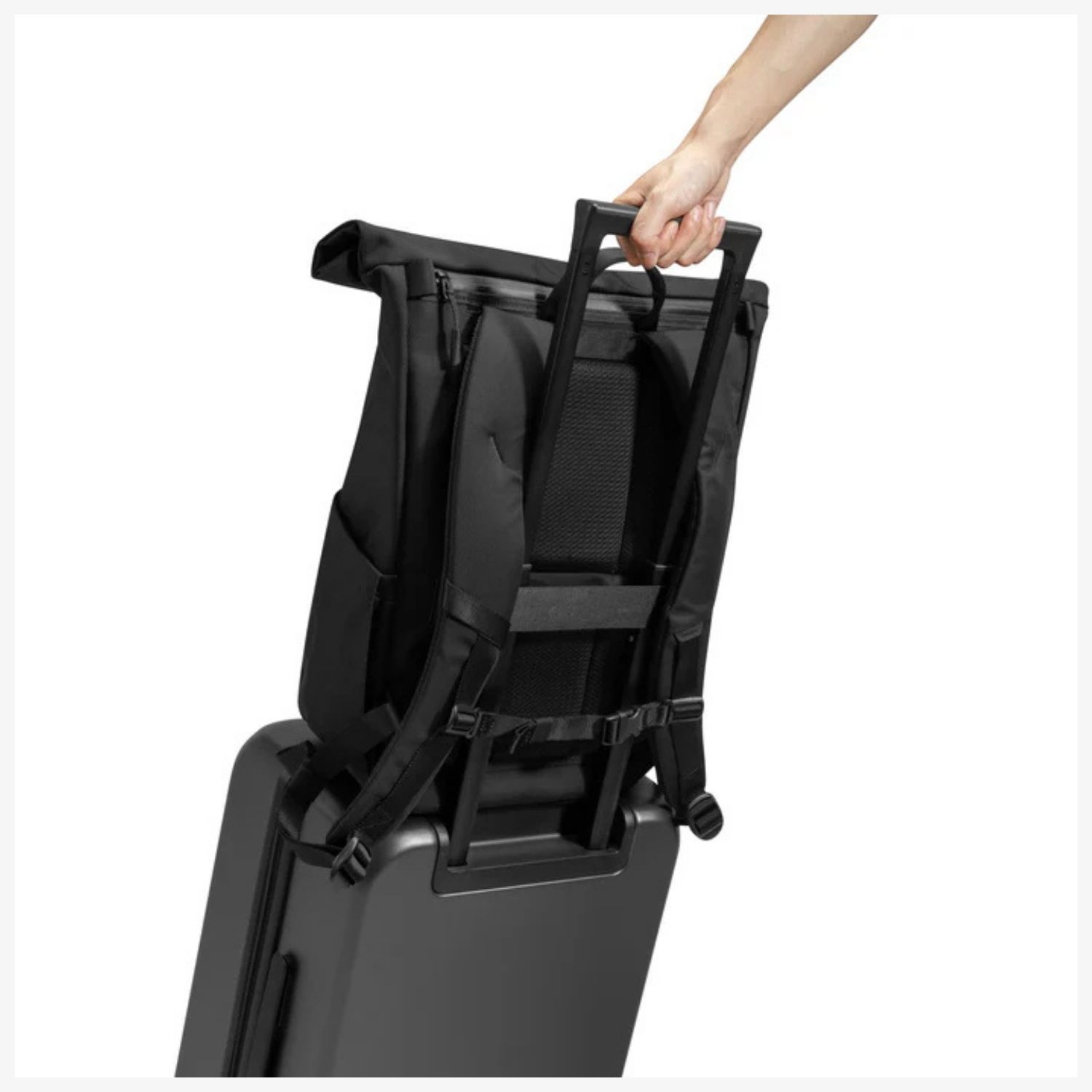 TOMTOC MOCHILA DE VIAJE NAVIGATOR-T61 L 25L-30L PARA NOTEBOOK 17,3' NEGRO - 6