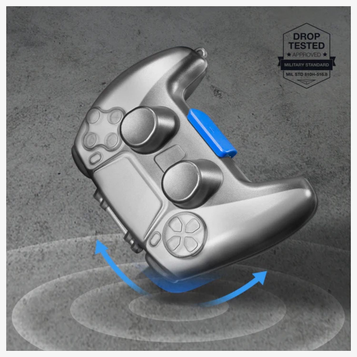 TOMTOC ESTUCHE RIGIDO ARMORCASE-G27 PARA CONTROL DE PS5 / PRO - 3