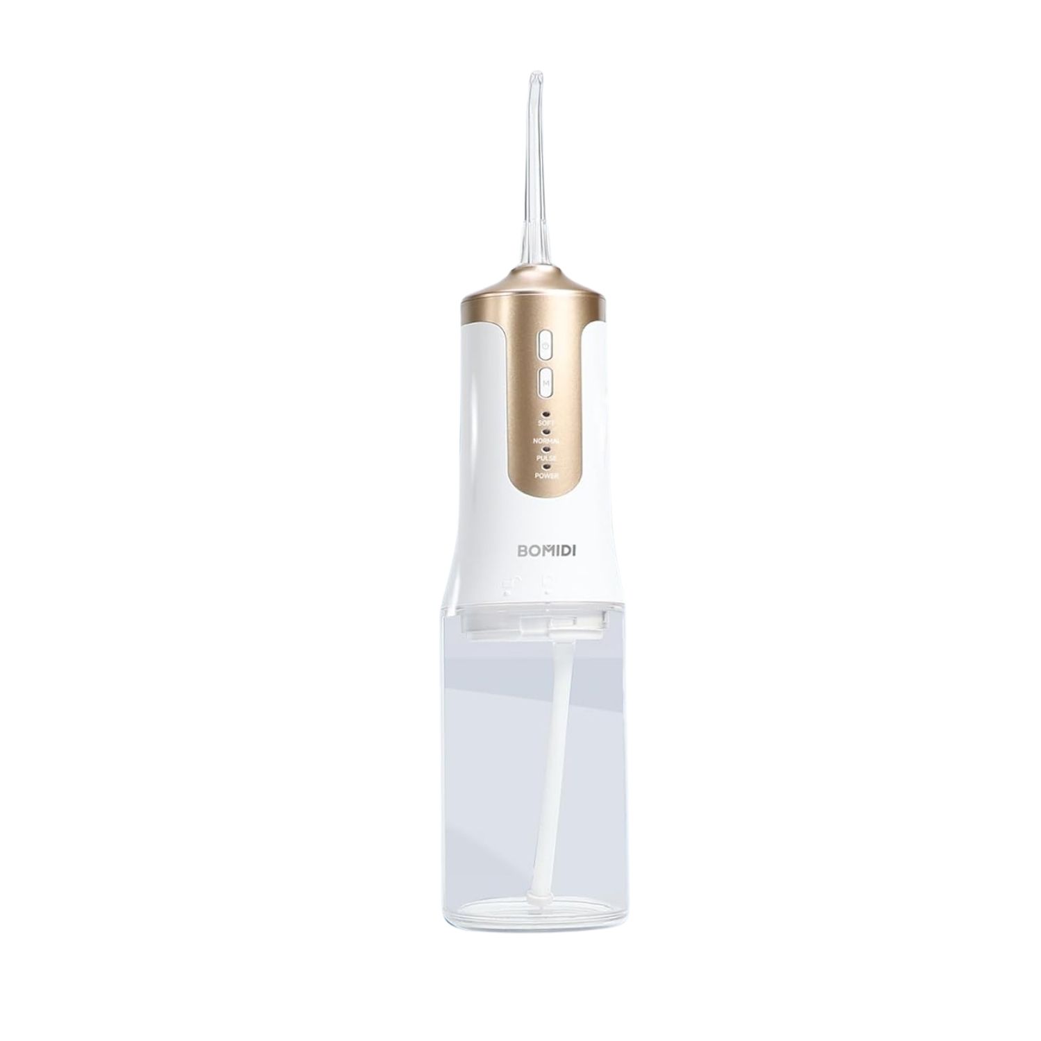 BOMIDI IRRIGADOR BUCAL PORTATIL RECARGABLE DE02 240 ML BLANCO - 1