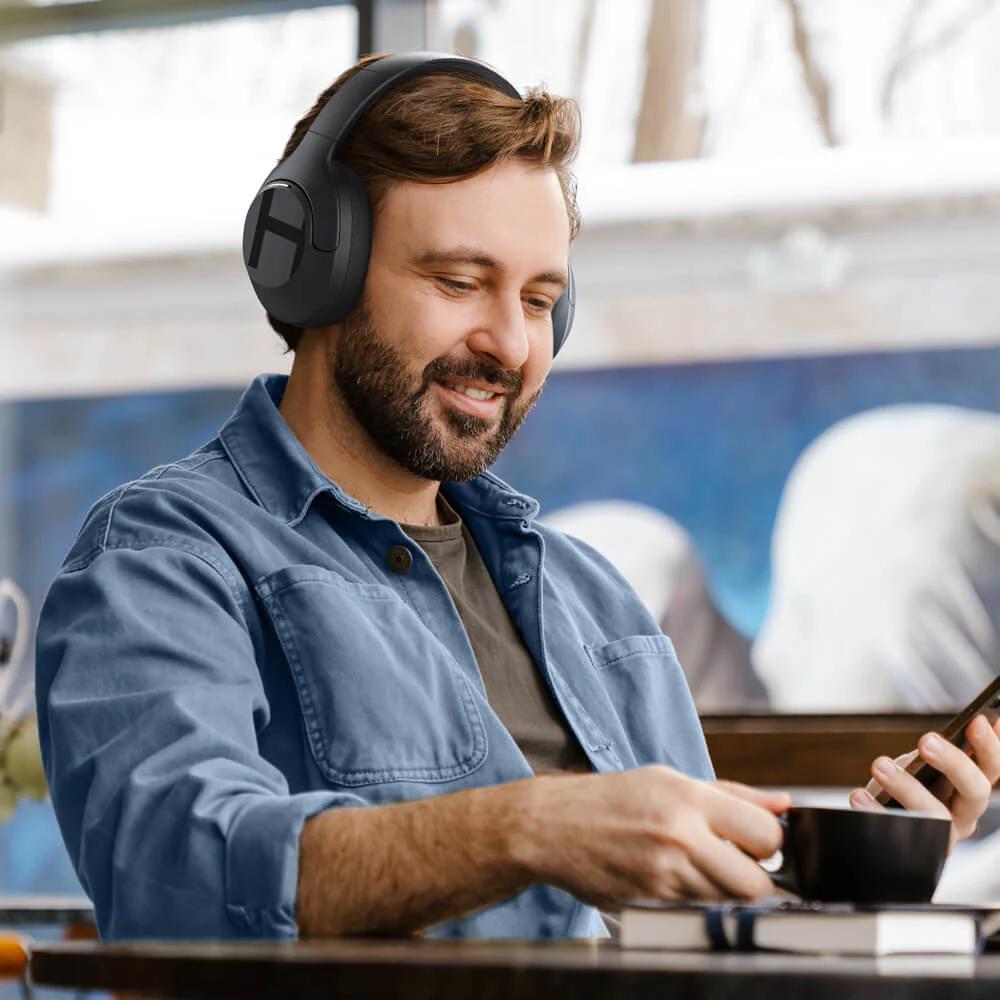 HAYLOU S35 ANC AUDIFONOS INALAMBRICOS BLUETOOTH CANCELACION DE RUIDO AZUL - 6