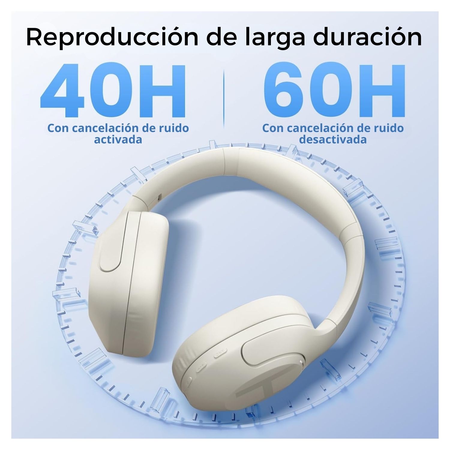 HAYLOU S35 ANC AUDIFONOS INALAMBRICOS BLUETOOTH CANCELACION DE RUIDO BLANCO - 4