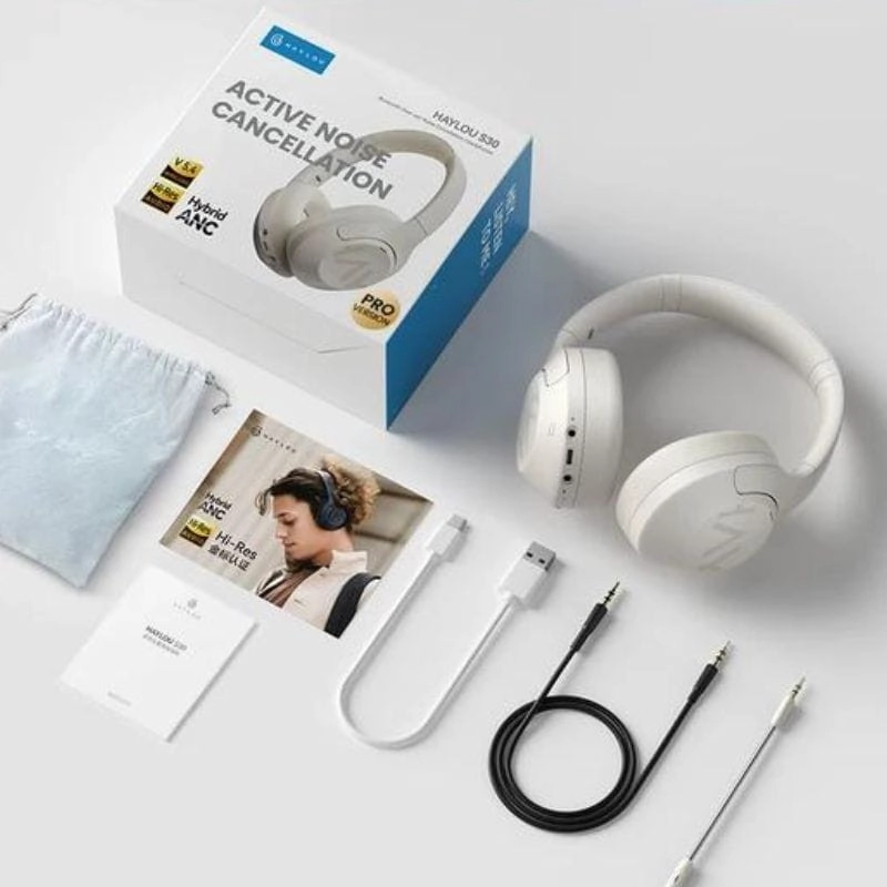 HAYLOU S30 PRO AUDIFONOS INALAMBRICOS BLUETOOTH MIC E-SPORT BLANCO - 2