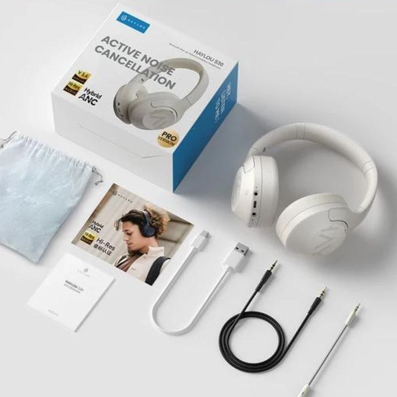 HAYLOU S30 PRO AUDIFONOS INALAMBRICOS BLUETOOTH MIC E-SPORT BLANCO - 2